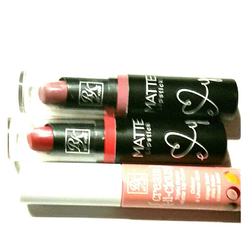 Rk by kiss 2 matte lipsticks and 1 matte lip cream